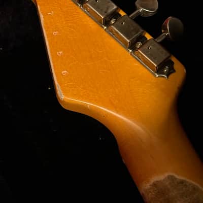 LsL Instruments Saticoy S Style 2025 - Dakota Red Over Purple Pasiley image 10
