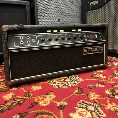 Ampeg SVT 300-Watt Bass Amp Head 1980 - 1985 - Black image 1