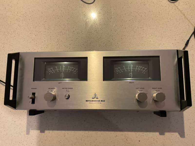 Vintage Mitsubishi DA-M10 Power Level Meter