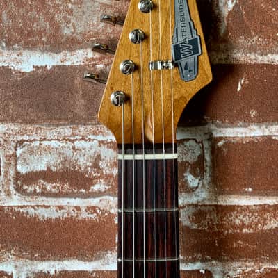 Waterslide S-Style W/ Mojo Lap-Steal and Gold-Foil Pickups, 2020 Sunburst NEW (Authorized Dealer) image 14