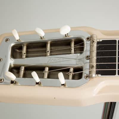 Fender  Studio Deluxe High Steel Electric Guitar (1956), ser. #00372, original tweed hard shell case. image 6
