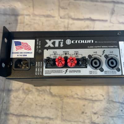 Crown XTI1000 Power Amp image 10
