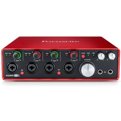 Focusrite Scarlett 18i8 2nd Gen USB Audio Interface | Reverb Canada