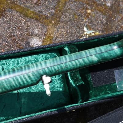 Ome Silver Magican Bluegrass Banjo 5S - emerald image 6