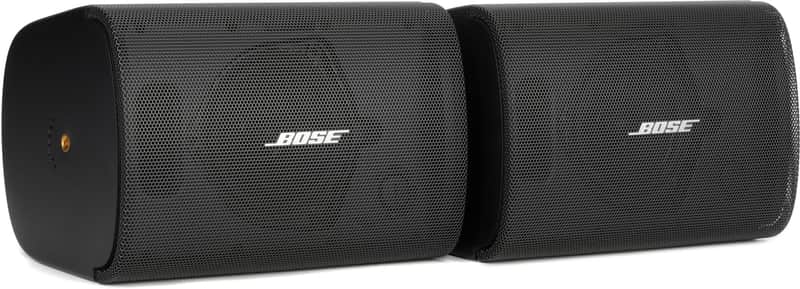 Bose Professional FreeSpace FS4SE Surface-mount Indoor/Outdoor Loudspeaker (pair) - Black image 1