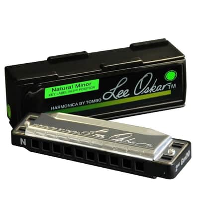 Lee Oskar 1910N-A Natural Minor Harmonica - Key of Am - Green Label (1910N) image 2