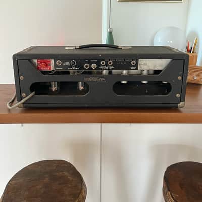 Fender Bandmaster "Drip Edge" 50-Watt 2-Channel Guitar Amp Head 1968 - 1969 - Silverface image 8