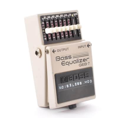 Boss GEB-7 Modified Noiseless For Bass Equalizer Pedal Mod Used From Japan #CN65959 image 9