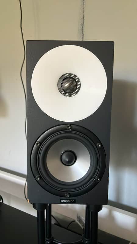 Amphion One12 Passive Studio Monitors - Pair 2016 - Present - Black image 1