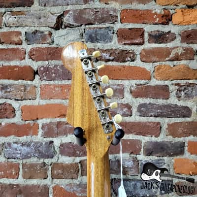 Harmony H-801 Electric Guitar (1970s, Sunburst) image 13