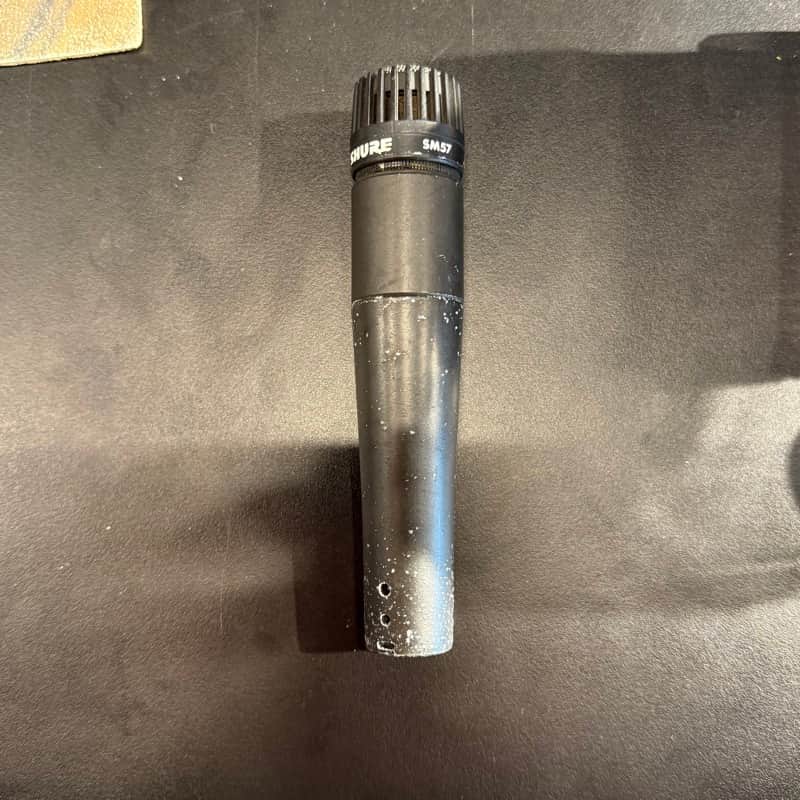 Shure SM57 Cardioid Dynamic Microphone 1984 - Present - Black image 1