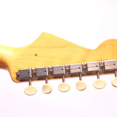 Fender Musicmaster with Rosewood Fretboard 1963 - Olympic White - Great Pre-CBS Electric Guitar - check video! image 9
