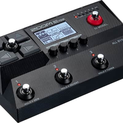Zoom B2 Four Bass Effects and Amp Emulator Pedal image 4
