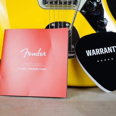 Fender FSR Traditional II '60s Jaguar MIJ 2026 Graffiti Yellow Japan Exclusive w/ Bag image 2