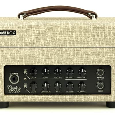 Xtonebox Carbon 2025 Boutique 2 channel rock tube amplifier 25W EL84 | active FX loop Master Volume image 2
