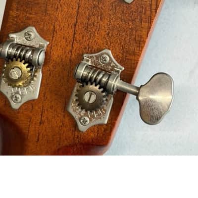 Mele Handmade Solid Mahogany 4-String Ukulele Abalone Inlay Maui Hawaii w/ Bag image 5