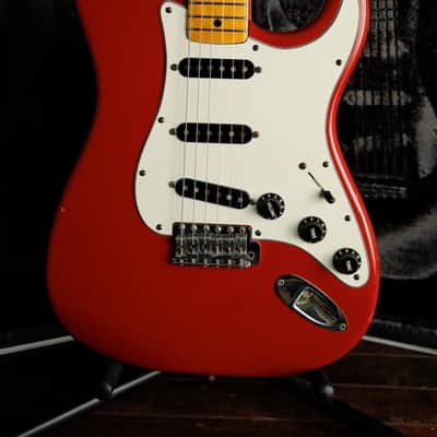 Fender International Series Stratocaster Morocco Red 1981 Vintage Guitar Pre-Owned image 1