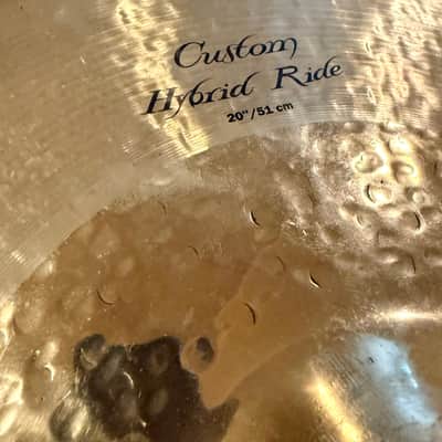 Zildjian 20" K Custom Hybrid Ride Cymbal 2006 - Present - Traditional / Brilliant image 3