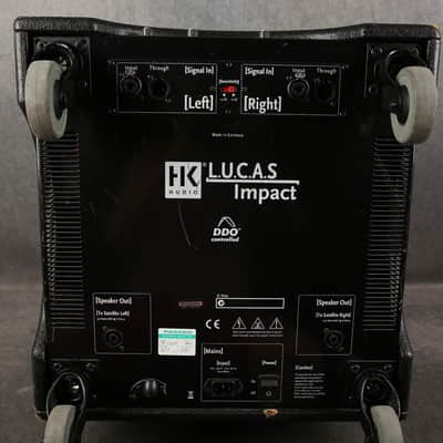 HK Audio Lucas Impact PA - 2 Tops - Active Sub **COLLECTION ONLY** - 2nd Hand image 7
