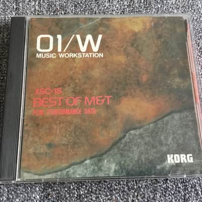 Korg  01W  The Best Of M and T  PCM Performance Card image 1
