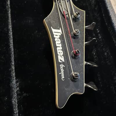 Ibanez DTB400B-BK Destroyer Bass 2016 - 2018 - Black with case image 2