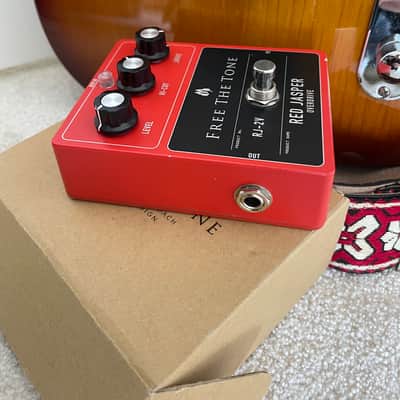 Free The Tone RJ-2V Red Jasper Overdrive 2022 - Present - Red / Black image 2