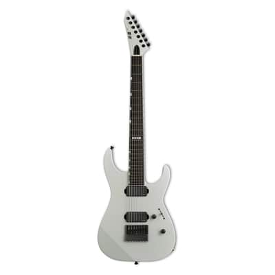 ESP E-II M-II 7B EverTune Baritone 7-String Electric Guitar - Pearl White - B-Stock image 2