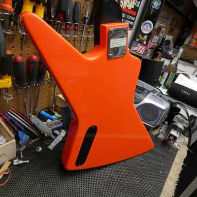 Arbor Explorer Bass 1987 - Dayglo Signal Red image 5