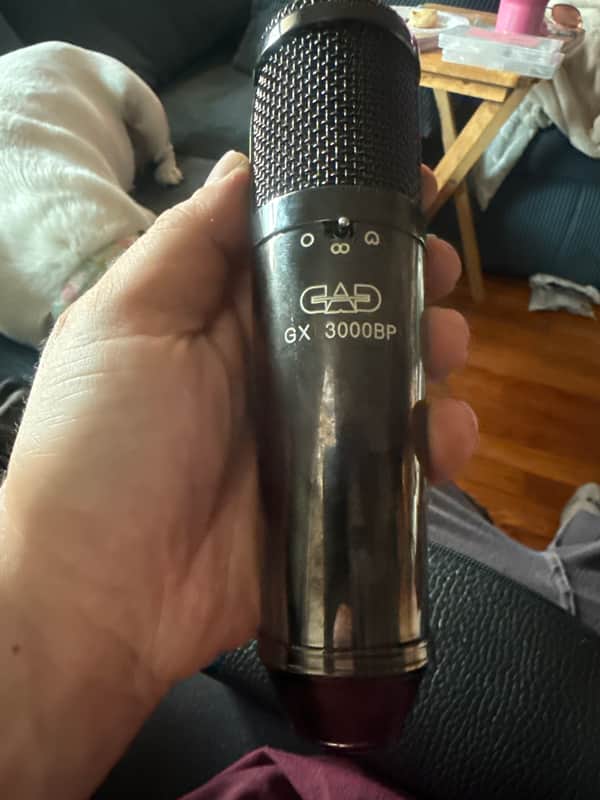 CAD GXL3000 Multipattern Condenser Microphone 2010s - Nickel image 1