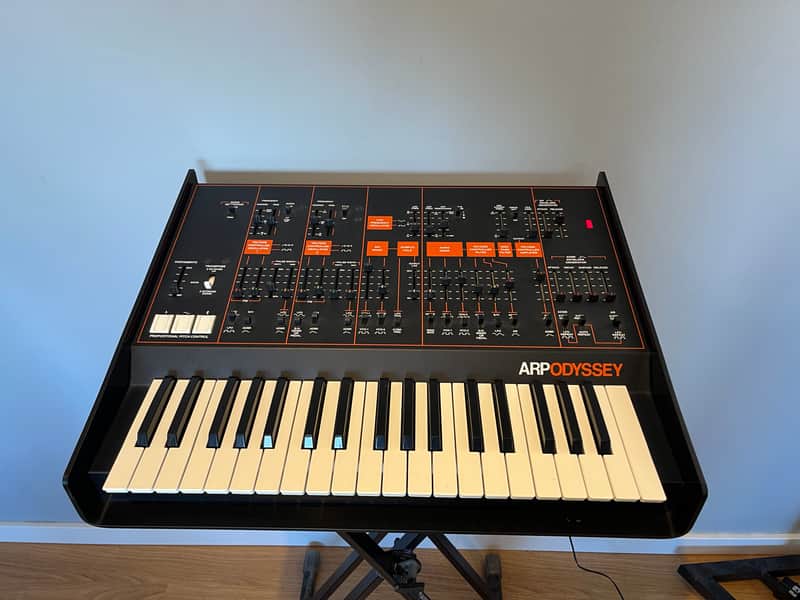 Korg ARP Odyssey FS Rev3 37-Key Duophonic Analog Synthesizer 2017 - Present Black/Orange image 1