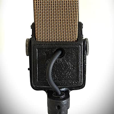 Rare Vintage 1930's Electro Voice V1 Ribbon Microphone, w/stand & cable-restored image 7