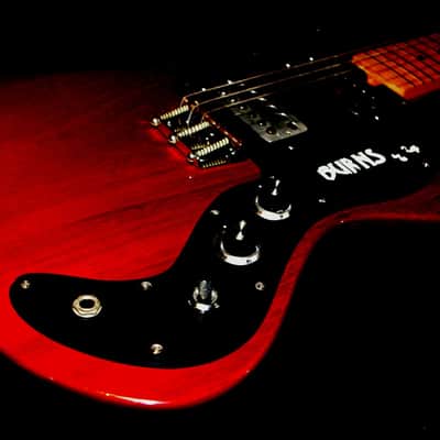 Burns LJ24 1977 Cherry Transparent.  PROTOTYPE. Extremely Rare & Collectible.  Only 25.  Handmade. image 13