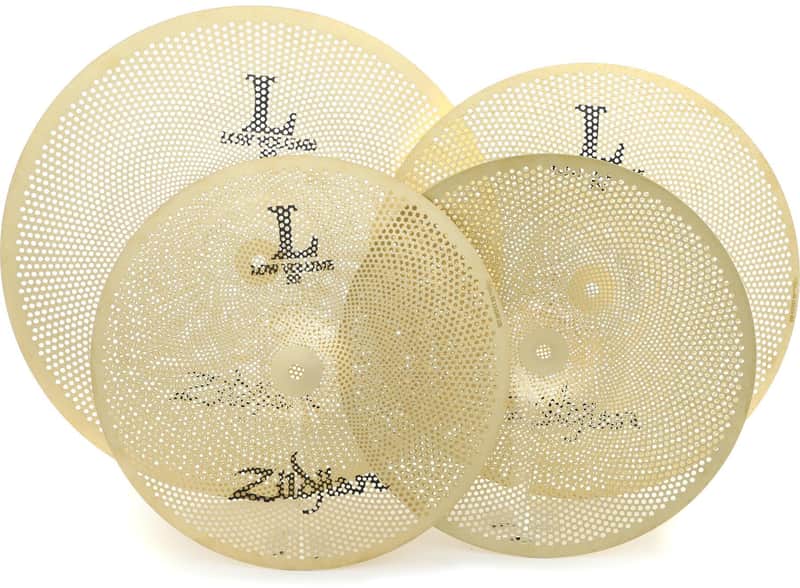 Zildjian L80 Low Volume LV468 Box Set - 14 Inches Hi-Hats, 16 Inches Crash, 18 Inches Crash Ride image 1