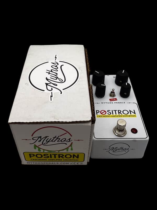Mythos Pedals Positron Cascading Amplifier Distortion 2022 - Present - White X6743 image 1