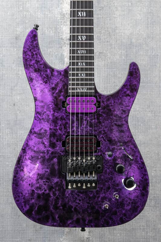 Used Schecter C1 FR Apocalypse - Purple Reign image 1