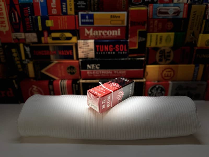 1x Vintage TrueNOS SealedBox (MuseumGrade) Hitachi Japan 12BH7A AudioTube /TallBoy 12AU7 ECC82 Plugin Sub /LovingTone JuicyClassic WarmVintage NotHarsh GrailHarmonics /5814 e82cc ecc802 altv image 1