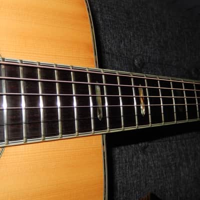 MADE IN JAPAN 1980 - MORRIS W60 - AMAZING - MARTIN D41 STYLE - ACOUSTIC GUITAR image 5