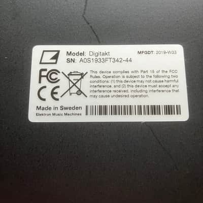 Elektron Digitakt 2017 - 2024 - Black image 11