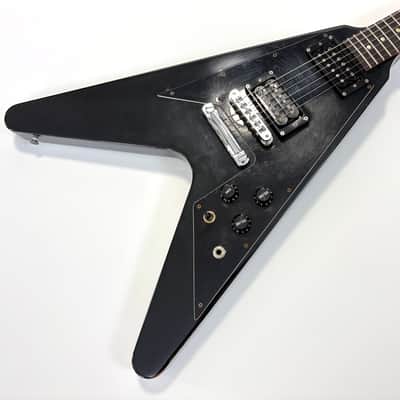 Gibson Flying V Reissue 67 Ebony 1996 image 3