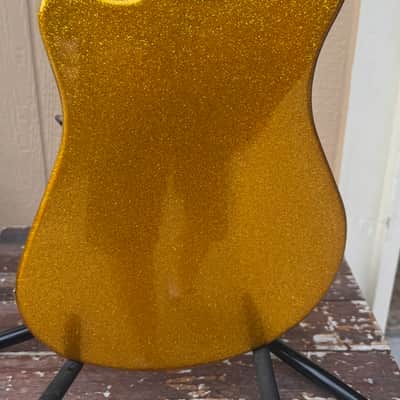 Eko Camaro 2000’s - Gold metal flake sparkle image 3
