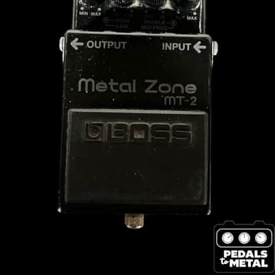 Boss MT-2 Metal Zone (Silver Label) 1991 - Present - Black - X16699 image 1