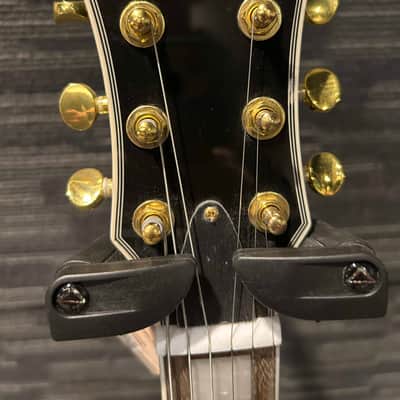 Pignose PGG-259 Mini Electric Travel Guitar - Black w/Gold Hardware image 2