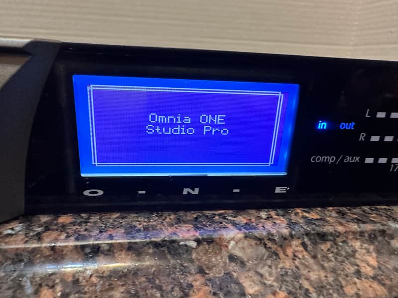 Telos Omnia One Studio Pro. Multiband Audio Processor image 1