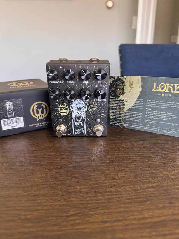 Walrus Audio Lore Reverse Soundscape Generator Limited Edition - Onyx Series 2023 - Onyx image 1