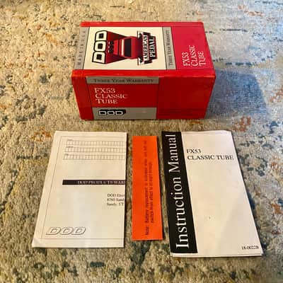 DOD FX53 Classic Tube MADE IN USA MINT 1985 Bild 9