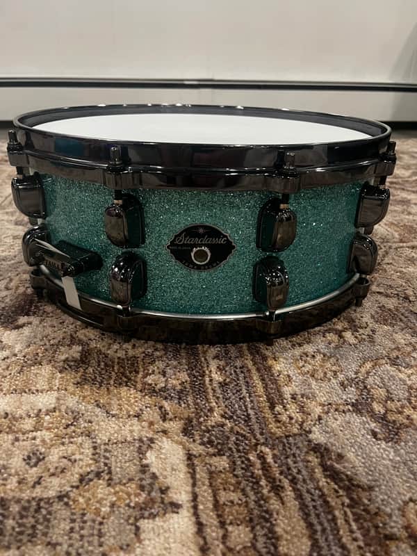 Tama Starclassic Performer Birch 5x14” Snare 2000s - Glass Glitter image 1