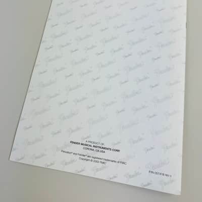 Fender Princeton 65 DSP Owner’s Manual Package 2002 image 3