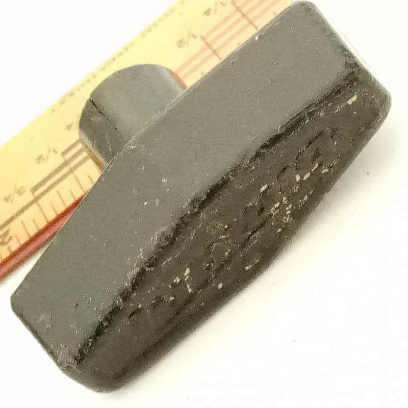 *Ludwig 1/4"-20tpi Wing Nut Hercules Black Plastic-Tip T-Handle Knob Vintage 70s image 1
