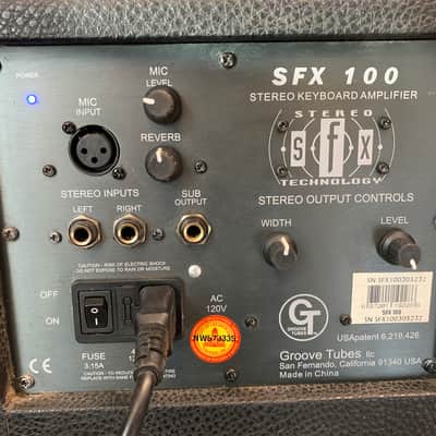 Groove Tubes SFX 100 / Space Station Powered Stereo Monitor 1/4" & XLR inputs image 3