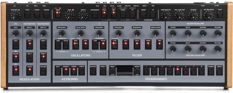 Oberheim OB-X8 8-voice Polyphonic Analog Desktop Synthesizer Module image 1
